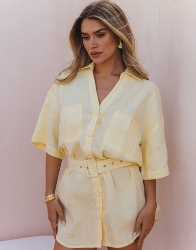 The Blake Dress / Lemon