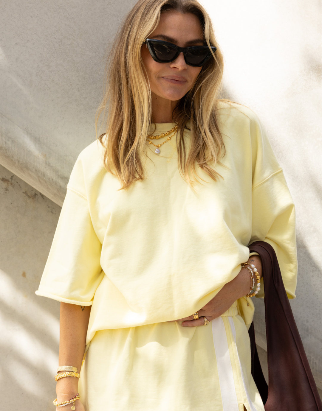 The Mason Tee / Lemon