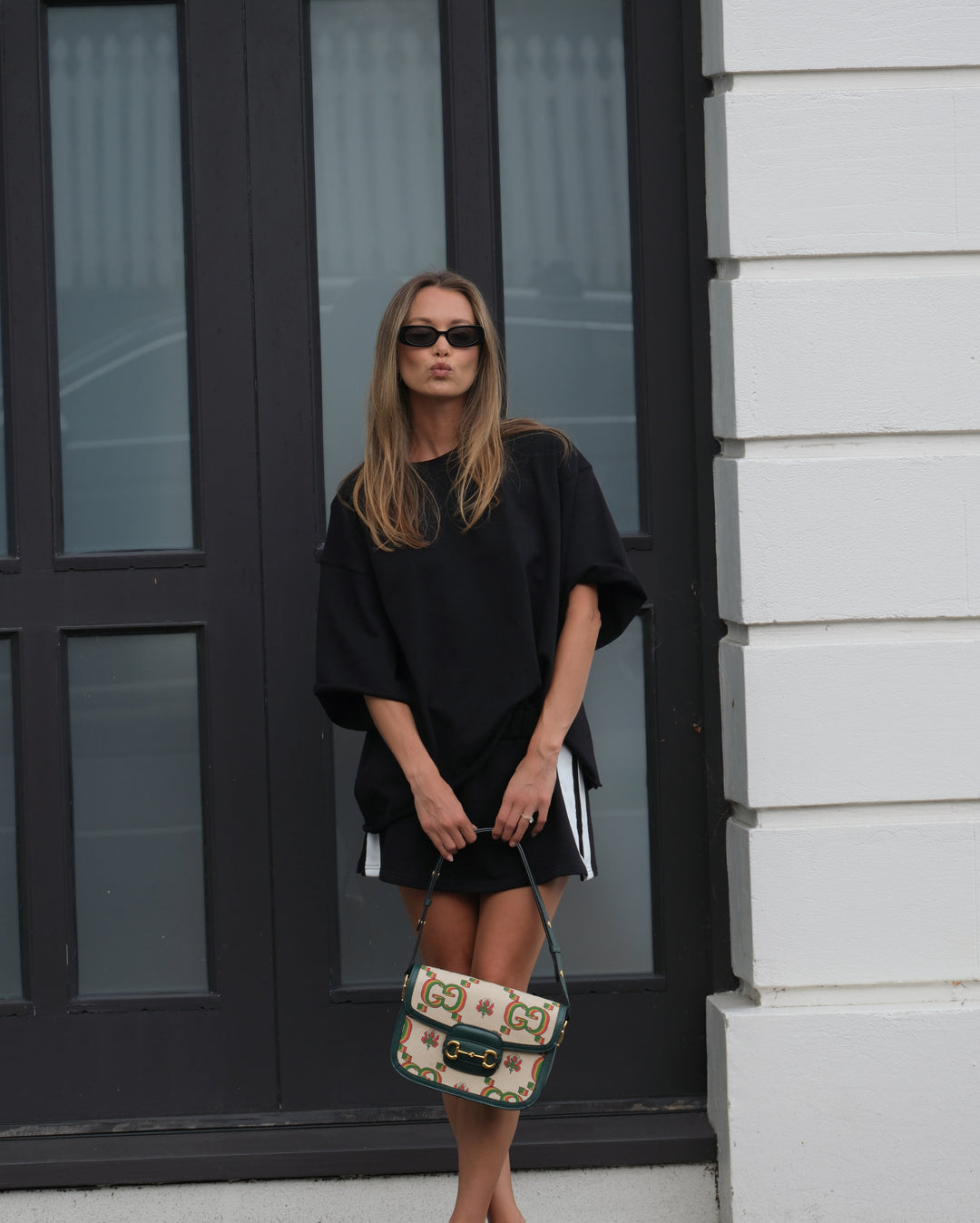 Maya Mini Skirt / Black – Luna Lane