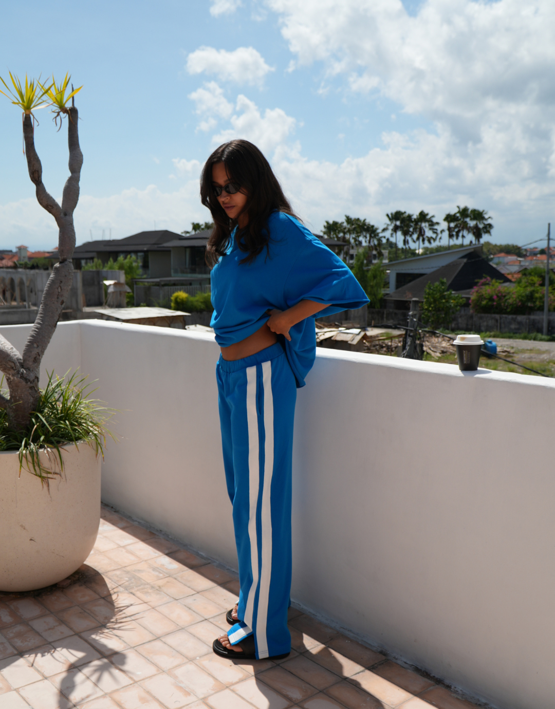 The Marley Pants / Azure Blue