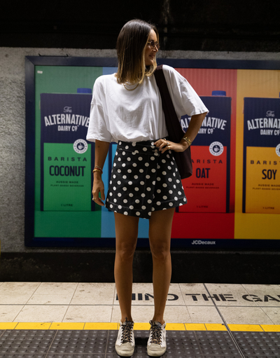 The Winnie Skirt / Black Wash