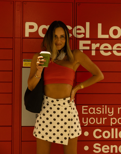 The Winnie Skirt / White Choc