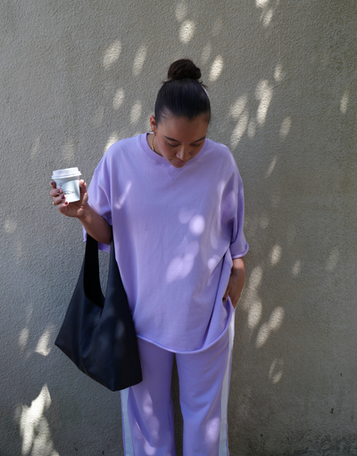 The Mason Tee / Lilac