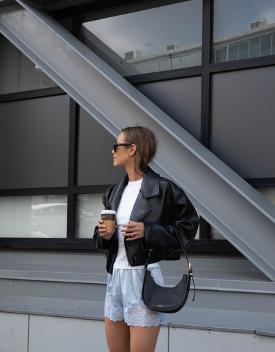 The Amélie Lace Shorts / Sky Blue