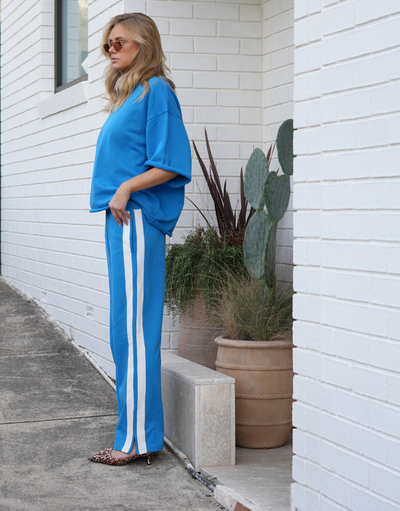 The Marley Pants / Azure Blue