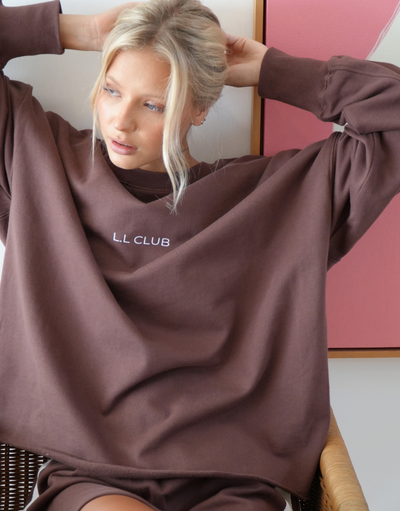 The Max Crew Neck / Chocolate