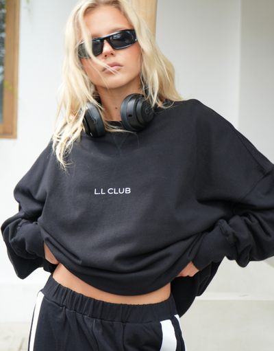 The Max Crew Neck / Black