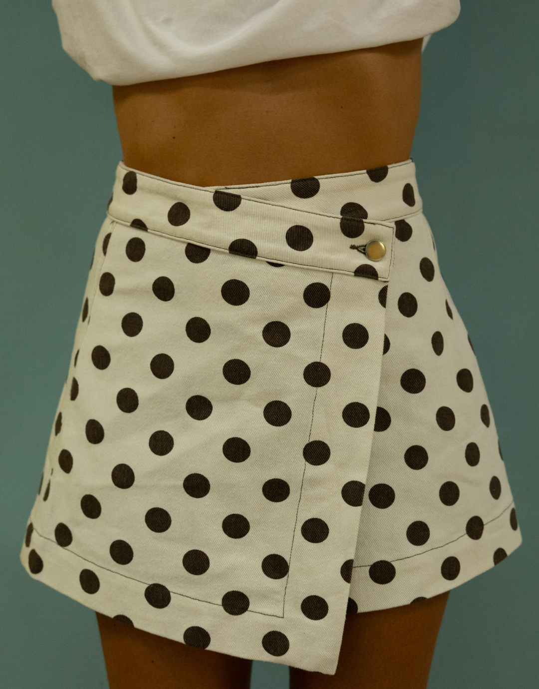 The Winnie Skirt / White Choc