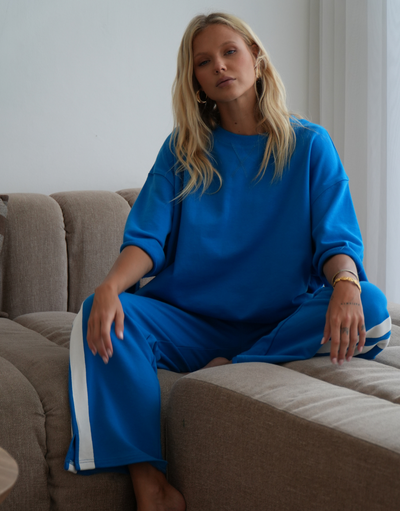 The Mason Tee / Azure Blue