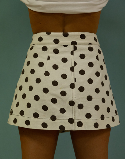 The Winnie Skirt / White Choc