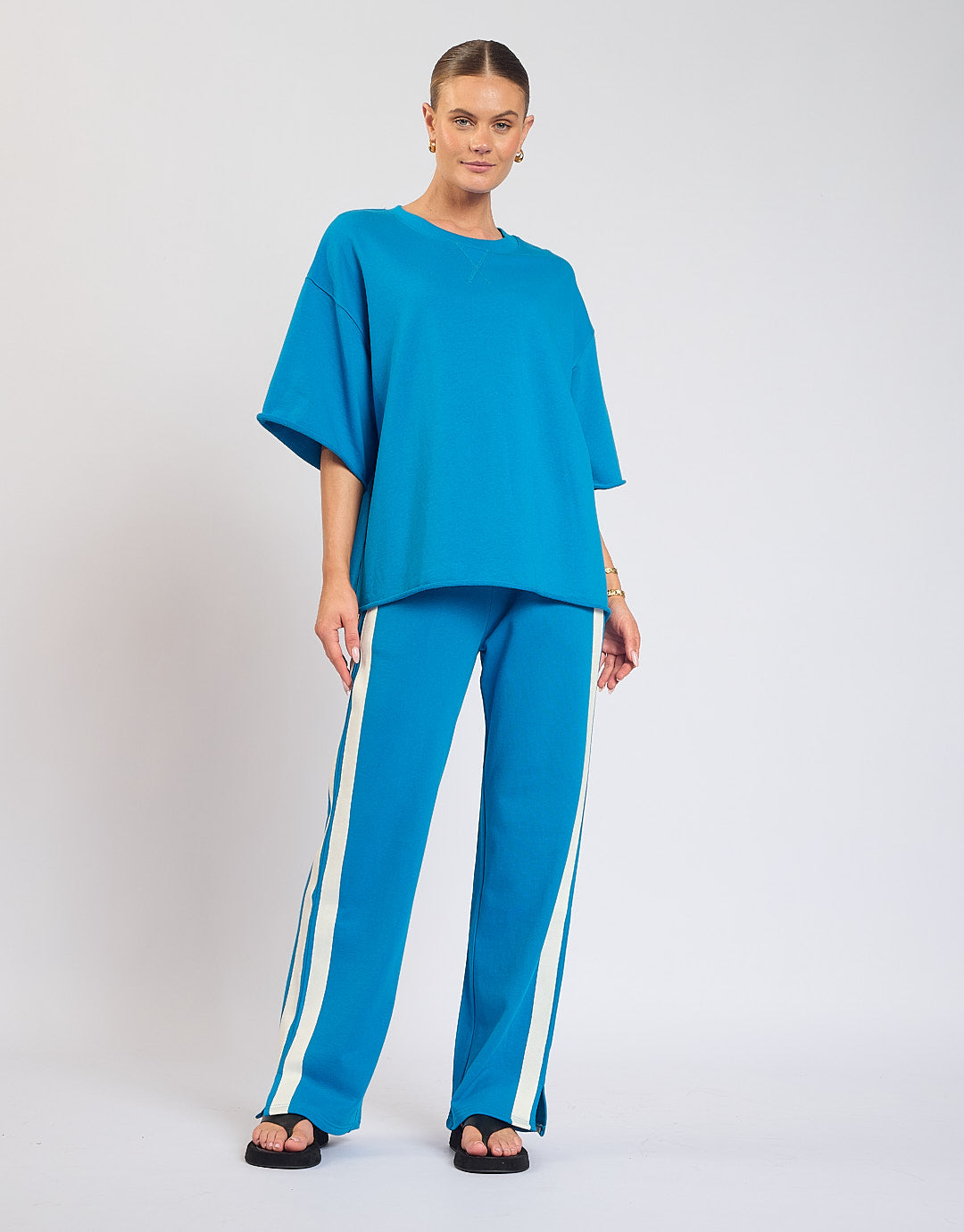 The Mason Tee / Azure Blue