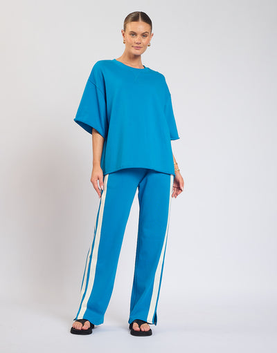 The Mason Tee / Azure Blue