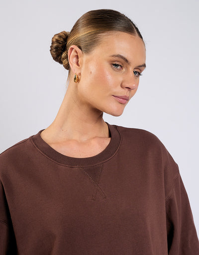 The Mason Tee / Chocolate