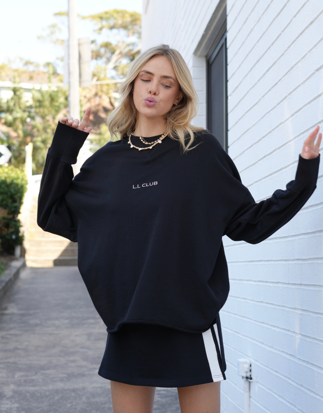 The Max Crew Neck / Black