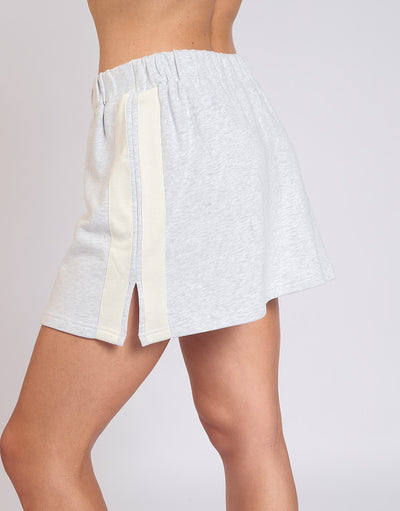 The Maya Mini Skirt / Grey Marle