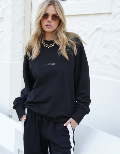 The Max Crew Neck / Black