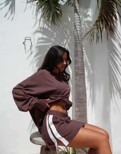 The Maya Mini Skirt / Chocolate