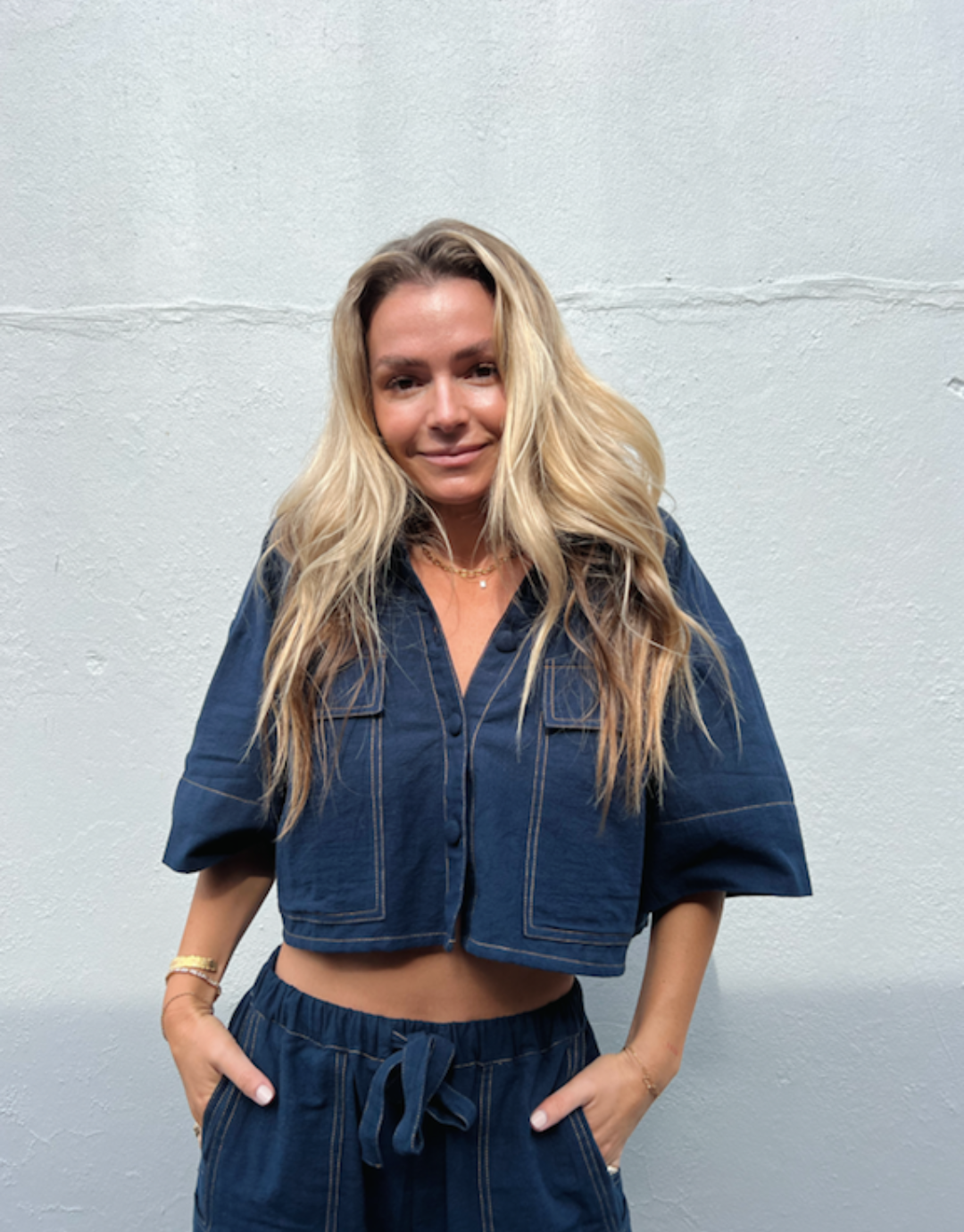 The Goldie Crop / Midnight Blue