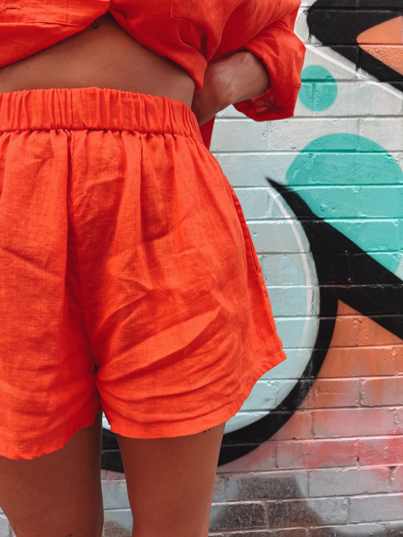 The Bowie Short Burnt Orange Luna Lane the-bowie-short-burnt-orange-luna-lane