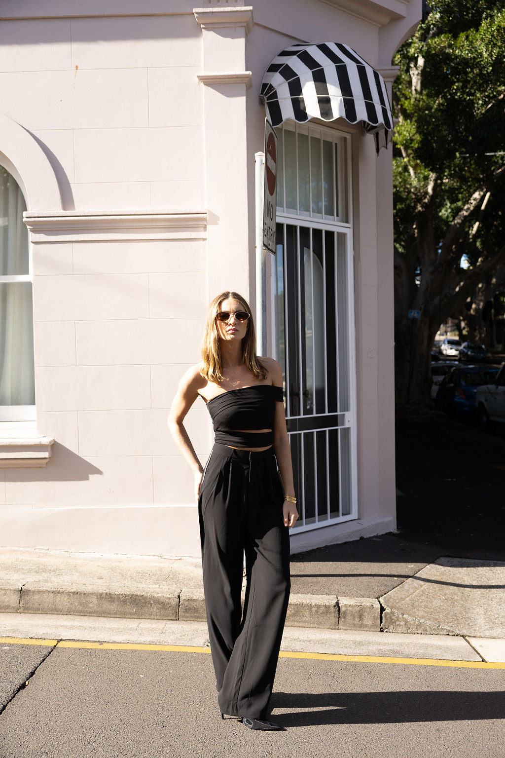 The Eden Top / Black