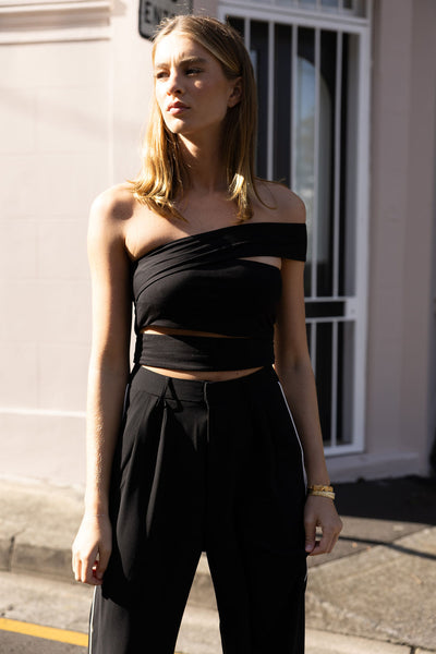 The Eden Top / Black