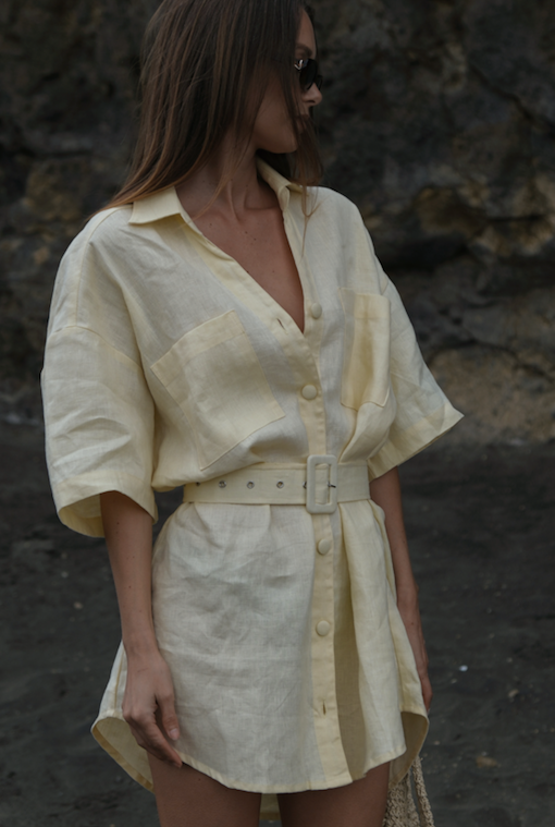 The Blake Dress / Lemon