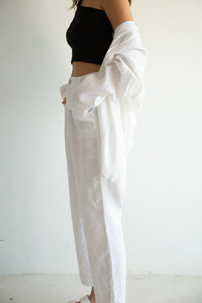 THE PIA PANT / VANILLA